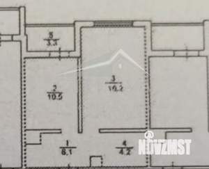 1-к квартира, вторичка, 42м2, 12/24 этаж