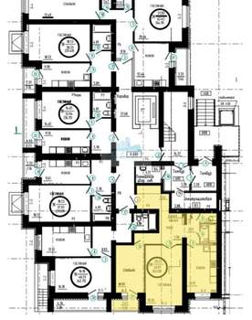 2-к квартира, вторичка, 64м2, 1/11 этаж