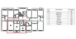 2-к квартира, вторичка, 56м2, 7/9 этаж