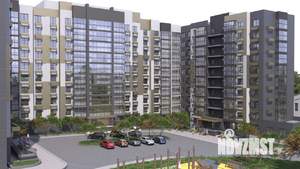 1-к квартира, строящийся дом, 42м2, 5/10 этаж