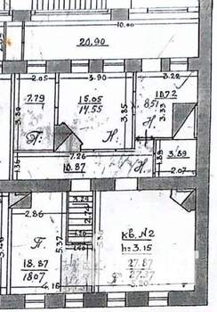 3-к квартира, вторичка, 120м2, 2/2 этаж