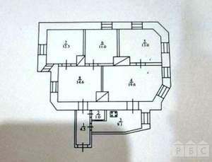 5-к квартира, вторичка, 85м2, 2/3 этаж