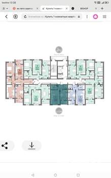 1-к квартира, вторичка, 40м2, 19/19 этаж