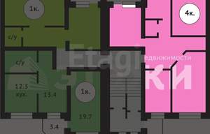 4-к квартира, вторичка, 110м2, 3/4 этаж