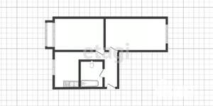 2-к квартира, вторичка, 45м2, 5/5 этаж