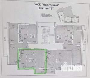 2-к квартира, вторичка, 63м2, 6/8 этаж