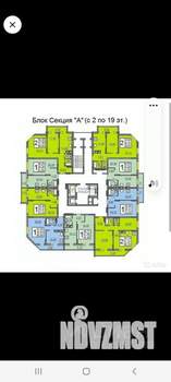 1-к квартира, вторичка, 42м2, 15/25 этаж