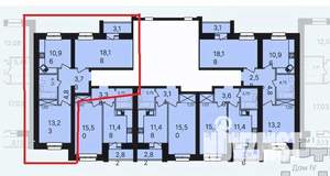 2-к квартира, вторичка, 60м2, 3/10 этаж