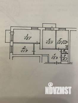 3-к квартира, вторичка, 73м2, 5/9 этаж