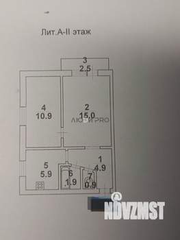 2-к квартира, вторичка, 40м2, 2/5 этаж