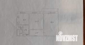 2-к квартира, вторичка, 52м2, 7/10 этаж