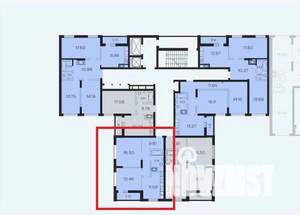 2-к квартира, вторичка, 59м2, 3/19 этаж