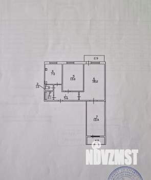3-к квартира, вторичка, 60м2, 8/9 этаж