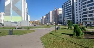 1-к квартира, строящийся дом, 35м2, 10/10 этаж