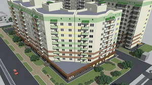 1-к квартира, вторичка, 53м2, 8/10 этаж