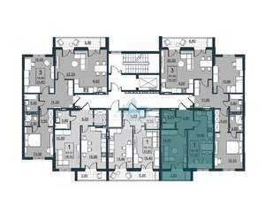 1-к квартира, вторичка, 43м2, 7/10 этаж