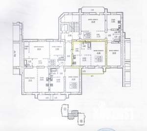 1-к квартира, вторичка, 53м2, 4/10 этаж