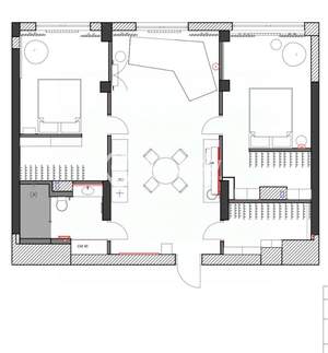 2-к квартира, вторичка, 90м2, 3/16 этаж