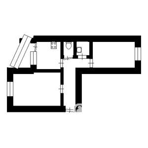 2-к квартира, вторичка, 52м2, 9/9 этаж