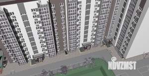 1-к квартира, строящийся дом, 37м2, 6/11 этаж