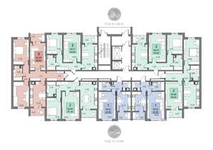2-к квартира, вторичка, 64м2, 13/24 этаж
