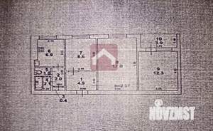 3-к квартира, вторичка, 55м2, 2/9 этаж