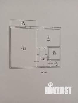 1-к квартира, вторичка, 38м2, 9/9 этаж