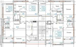 2-к квартира, вторичка, 65м2, 9/15 этаж