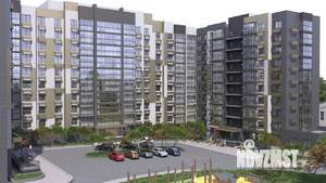 1-к квартира, строящийся дом, 35м2, 1/10 этаж