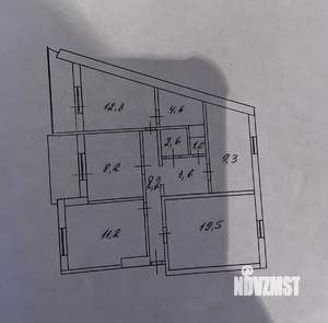 4-к квартира, вторичка, 81м2, 7/9 этаж