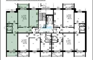 3-к квартира, вторичка, 91м2, 2/11 этаж