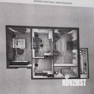 2-к квартира, вторичка, 66м2, 10/25 этаж