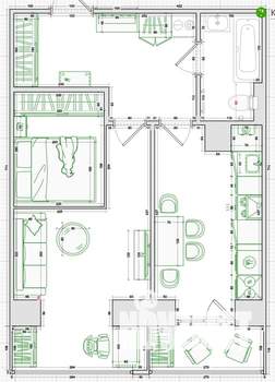 1-к квартира, вторичка, 39м2, 4/10 этаж