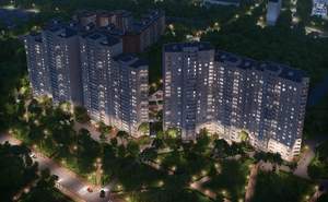 2-к квартира, вторичка, 66м2, 1/23 этаж