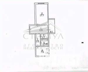 1-к квартира, вторичка, 41м2, 5/5 этаж
