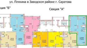 2-к квартира, вторичка, 58м2, 3/10 этаж