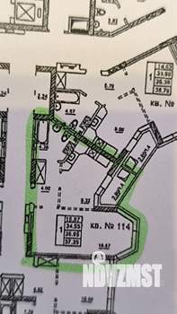 1-к квартира, вторичка, 37м2, 12/16 этаж