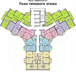 1-к квартира, вторичка, 38м2, 8/25 этаж