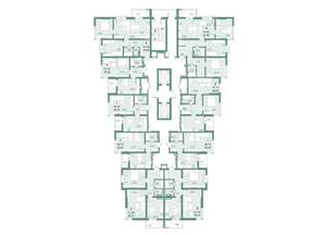 4-к квартира, вторичка, 78м2, 11/22 этаж