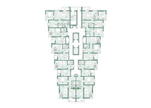 2-к квартира, вторичка, 51м2, 6/22 этаж